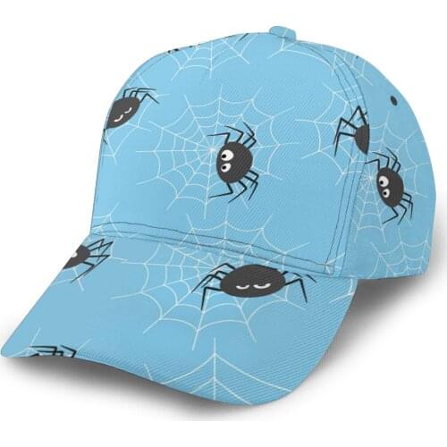 CINESSD Cute Spiders And Spider Webs Baseball Cap Fashion Men Hat Cap Summer Dad Hat Male Sports Hat