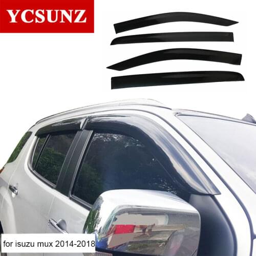 Window Deflectors Weather Shield For Isuzu Mux 2013-2020 2017 chevrolet TrailBlazer 2016-2019 Car Accessories YCSUNZ