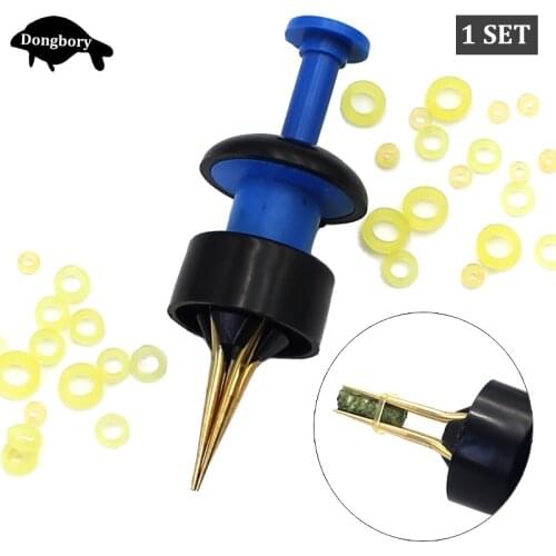 1Set Carp Fishing Tools Fishing Bait Band Tools Pellet Bait Bander Set Boilies Rig Baiting Splicing Needles Carp Rig Tackle Tool