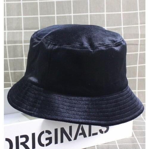 Male Large Size Bucket Hat Winter Velvet Fisherman Hat Big Head Men and Women Plus Size Panama Hat 57-59cm 60-62cm 63-64cm