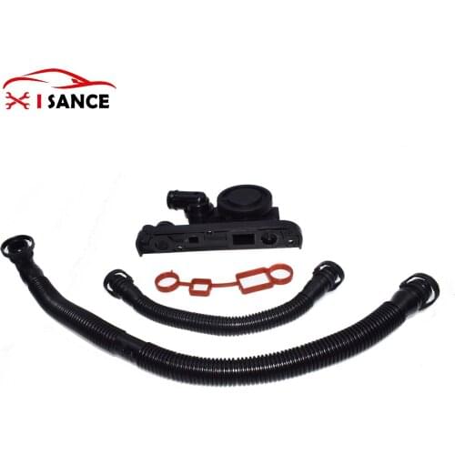 PCV Crankcase Vent Valve Hose Kit 06F129101N for VW Jetta Passat Audi A3 A4 Quattro A4 2.0L 2005-2008