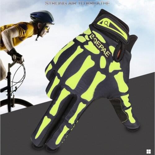 MTB Bike Gloves Full Finger Windproof Cycling Gloves Thermal Warm Windproof Motorcycle Winter Autumn Outdoor Sports Bike Gloves