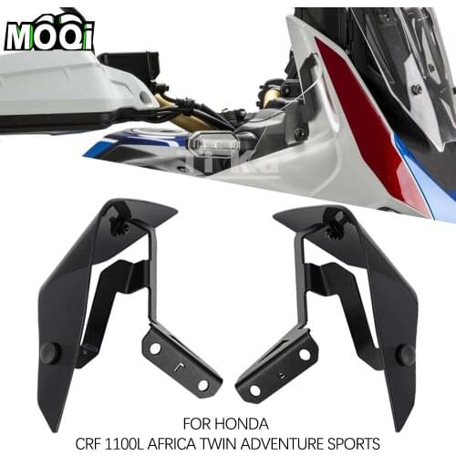 For HONDA CRF 1100L Africa Twin Adventure Sports 2020 Windshield Windscreen Plate Side Panels Front Wind Deflector