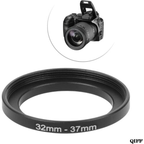 Drop Ship&Wholesale 32mm To 37mm Metal Step Up Rings Lens Adapter Filter Camera Tool Accessories New APR29