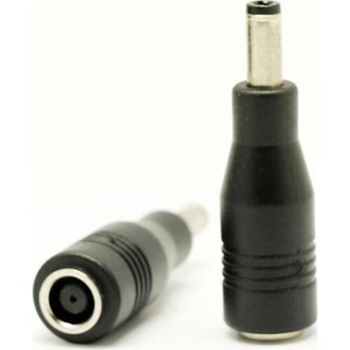 DC 5.5x2.5 mm To 7.4mm Female Jack Power Connector Adapter Terminals For Laptops