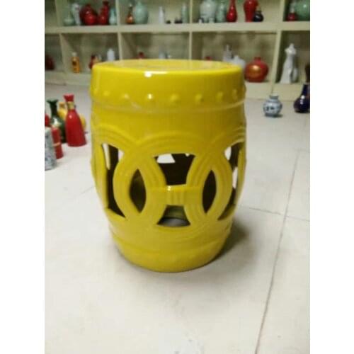 Jingdezhen Garden porcelain drum stool ceramic stool bathroom stool for dressing table chinese antique chinese porcelain stool