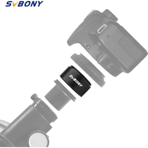 SVBONY SV109 M48 Variable Extension Tube Length 24-35mm Variable Lock Tube on Both Sides for Astrophotography F9180B