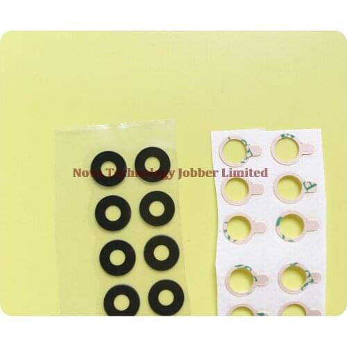 Wyieno 10pcs Q6 Real Camera Glass Lens For LG Q6 Back Rear Camera Glass Lens with Glue Replacement Parts Tracking