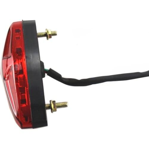 Motorcycle Brake 12V Red Stop Running Tail Light Rear tailLight For Honda Sabre VT 1300 VTX Rebel Suzuki Yamaha Bobber Cruiser