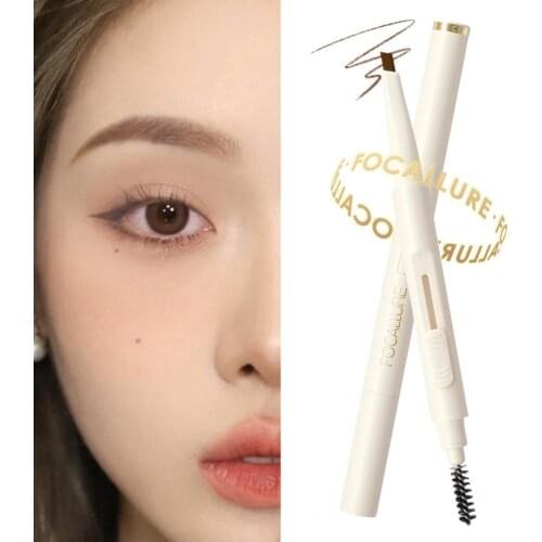 5g Eyebrow Pen Eyebrow Pencil Waterproof Long Lasting Cosmetic Sliding Eyebrow Pencil With Brush for Girl Makeup Tool