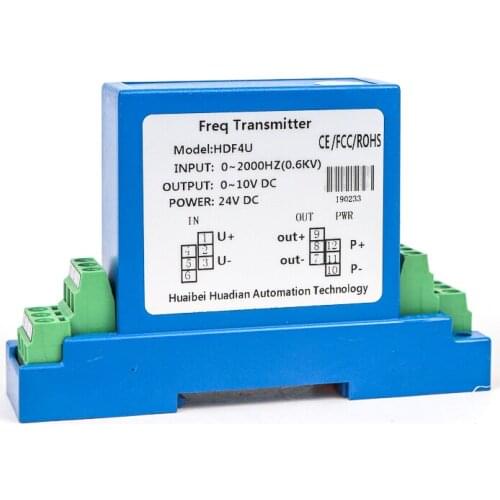 0-0.5-10a input ac current transmitter hall effect closed loop current sensor