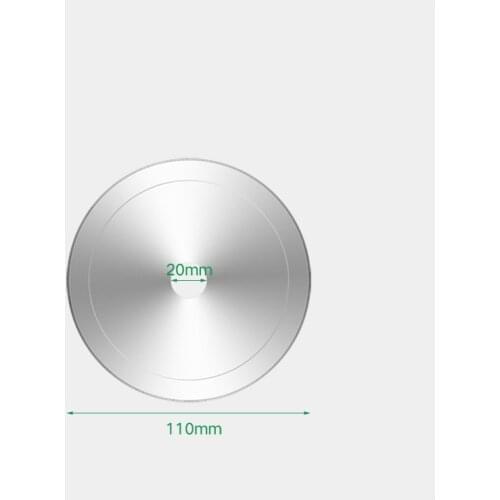 110MM Diamond Lapidary Saws Trim Blade Super Thin Straight Edge Wet Cutting Disc Jewellery Jade Tool 20MM Bore