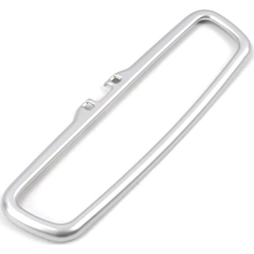 ABS Chrome Car Styling Inner Rearview mirror Frame Decoration Cover Sticker For KIA Sportage QL 2016 2017 2018 KX5 Accessories