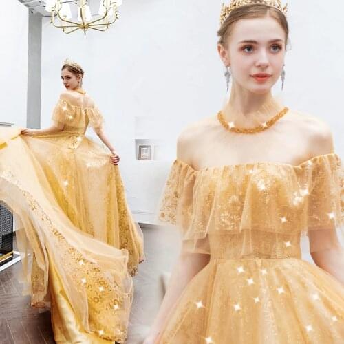 AIJINGYU Dresses Floral Wholesale Gowns Factory Brides Vintages Sleeve With Gold Color Marriage Gown Wedding Dress Styles