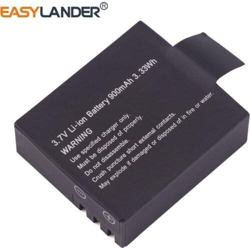 Easylander Replacement 3.7V 900mAh Rechargeable Battery For sj4000 sj5000 sj6000 sj7000 SJ8000 SJ9000 Camera Accessories