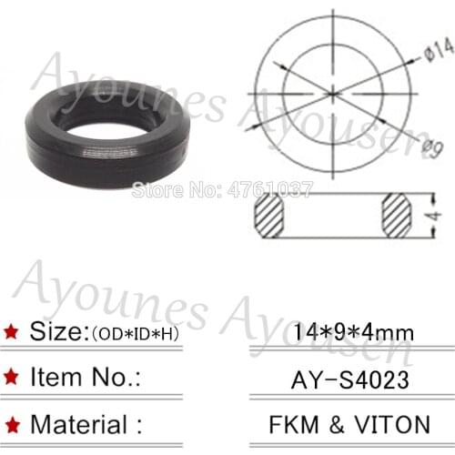 Free Shipping 20pcs-500pcs Lower Seals For Mitsubishi Eclipse Galant Montero Injector Repair Kit Parts#CDH27 MD319792 AY-S4023