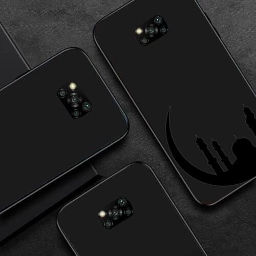 Muslim mosque Moon Phone Case For Huawei P40 P20 P30 Mate 40 20 10 Lite Pro Nova 5t P Smart 2019