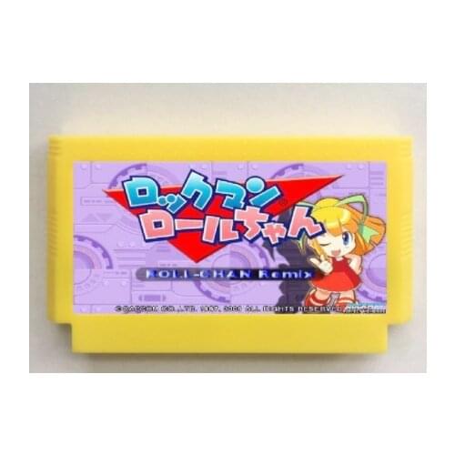 THE ROLLCHAN REMIX 8 in 1 Game Cartridge for 60pins Game Cartridge for 8Bit Console