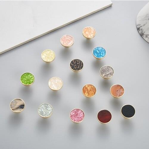 Creative Furniture Handle Shell Brass Gold Cupboard Door Handle Closet Drawer Knob Nordic Modern Single Hole Clothes Hook