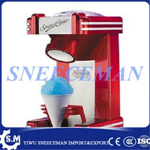 Household electric snowflake ice machine commercial cheaper ice crusher making machine ice sand maker