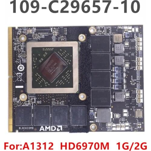 Original HD6970 HD6970M 2GB/1GB Video Card For Apple iMac 27" A1312 2011 HD 6970M 216-0811000 Graphic Card 109-C29657-10