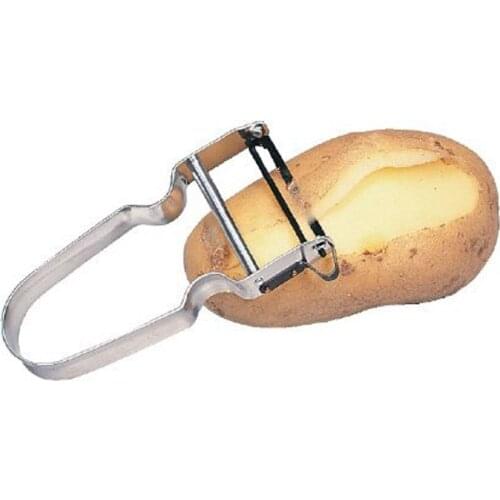 Durable Home Tools Potatoes/Carrots/Turnips Stainless Steel Peeler Slip Proof Handle Peeler