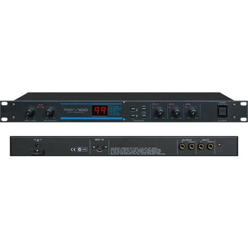 DSP Professional Power Karaoke-designed Preamp With 99 Digital Reverb Effects Adjustment Loudspeaker Without Noise for Stage 100