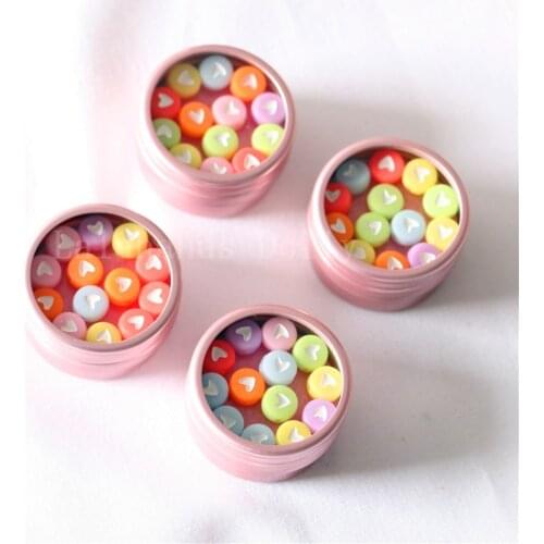 Sale 1set Dollhouse Mini Creative Tin Candy Box Food Play Model For OB11 Simulation Food Dessert Dollhouse Accessories