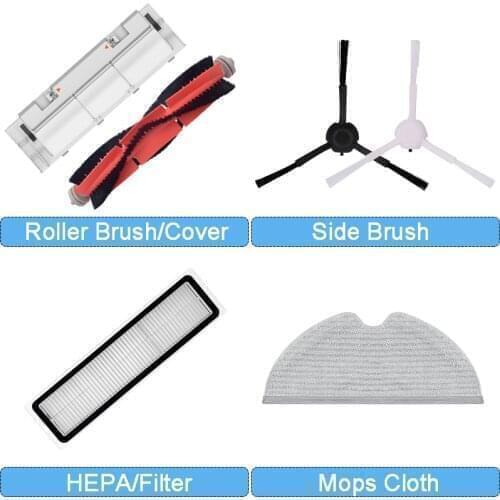 Roller Side Brush Cover Board HEPA Flilter Mop Cloth For Dreame D9 L10 PRO Trouver Finder Robot Vacuum Cleaner Parts