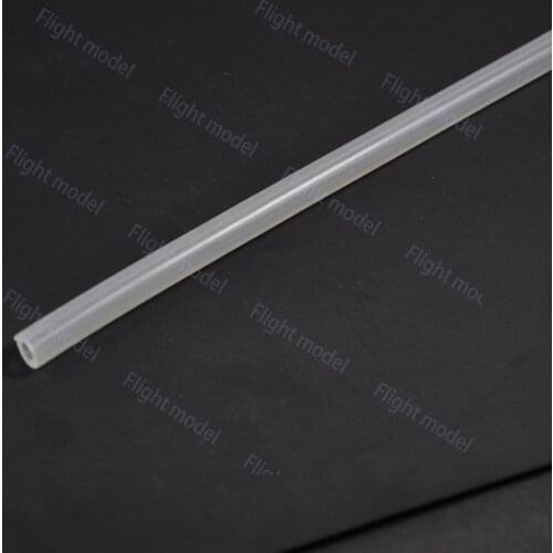 1 meter Silicone Fuel Line Oil Tube Fuel Pipe Hose 8*4mm For Gas Engine / Nitro Engine RC Model Parts White Color