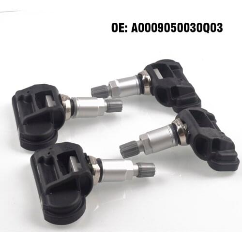 4PCS Car TPMS Tire Pressure Monitor Sensor System For Mercedes Benz C250 C300 C350 CLA250 CLA45 AMG W204 W205 X204