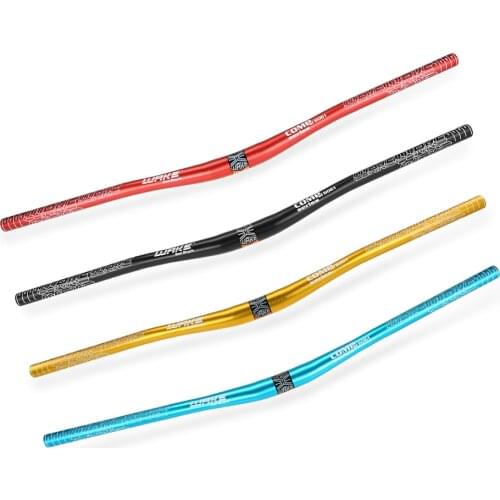WAKE Aluminum Alloy MTB Cycling Bike Handlebar Mountain Bike Handle Bar Bicycle Cycling Flat Bar 780MM Anodized Handlebar
