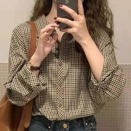 Коричневые блузки Wensilian China At AliExpress