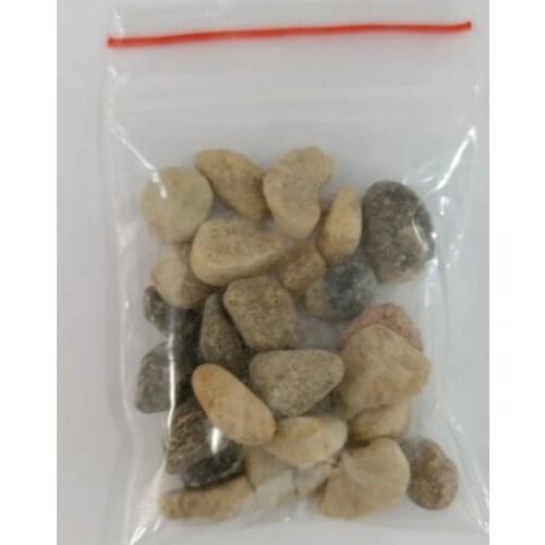 ZOCDOU 13-16g Sea Stone Fish Tank Goldfish Decor Rivers Stream Model Small Statue Figurine Crafts Ornament DIY Room Garden Home