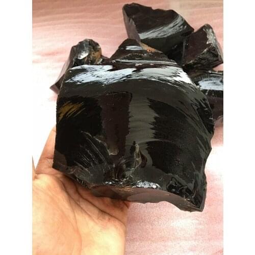 1kg rough obsidian quartz crystal Specimen original