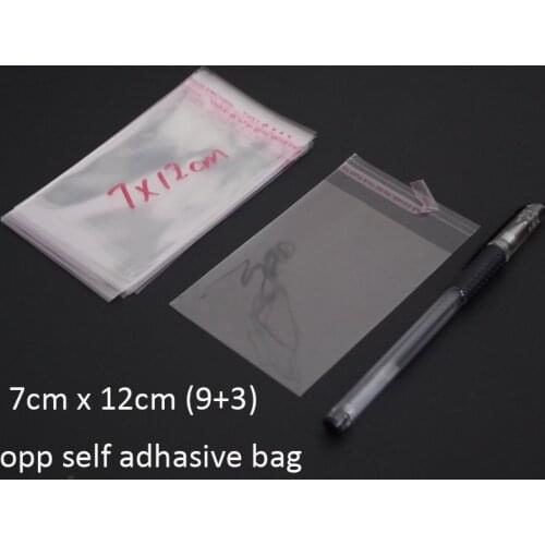 Pokemon 1000pcs Resealable Bopp Cellophane Bag 4x6/5x7/5x8/6x8/6x12/7x12/8x10cm Transparent Gift Packing Bags Self Adhesive