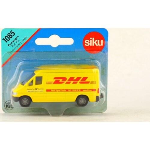 Free Shipping/Siku 1085 Toy/Diecast Metal Model/DHL Delivery Bus Van Truck/Educational Collection/Gift For Children/Small