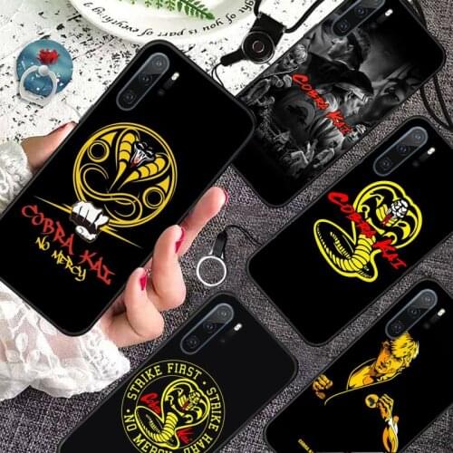 Cobra kai snake Phone Case Funda For Huawei P9 P10 P20 P30 Lite 2016 2017 2019 plus pro P smart
