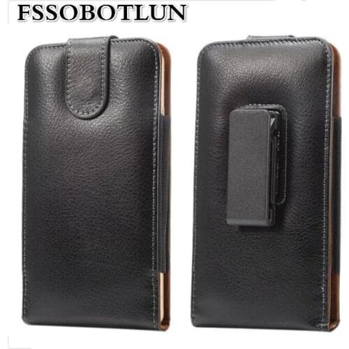 For HOMTOM ZOJI Z7/ HT37 pro/ HT20 PRO/ HT30 / HT17 PRO case Leather Phone waist bag Wallet Pouch Belt Clip Cover Holster