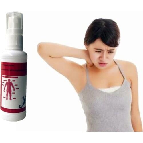 LOVE THANKS Chinese Medicine Backache Massage Essential Oil Scorpion Venom Relieve Pain Neck Legs Ached Spray Medicated Oil 50ml
