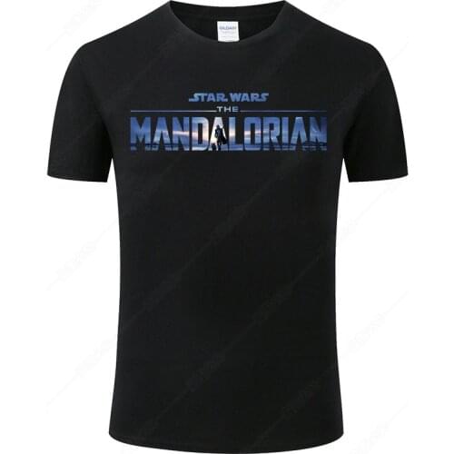 Star Wars The Mandalorian Cool T Shirt Men Women Cotton T-shirt Short Sleeve Print Sumemr Tops Tee Unisex Streetwear Clothing