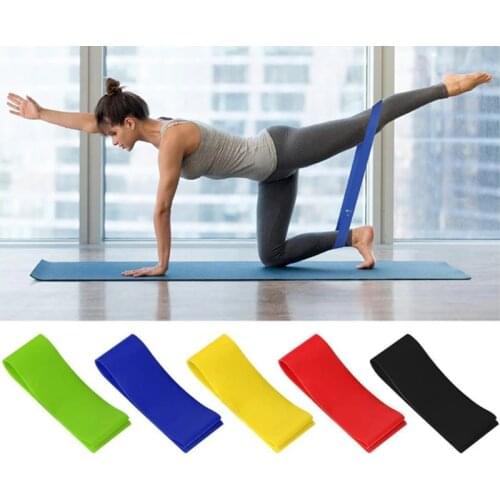 Yoga Training Fitness Exercise Gym Strength Resistance Bands Pilates Sport Rubber Fitness Mini Bands Crossfit Workout Equipment