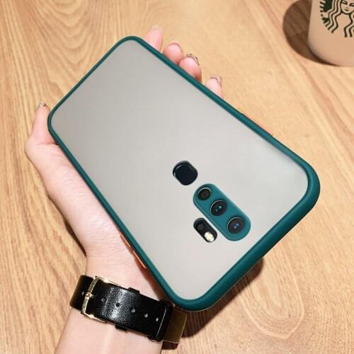 Matte Hard PC Phone Case For OPPO A5 A9 2020 A91 A52 A72 A92 Silicone Cover Case For OPPO Reno 2 Z 2Z 2F 3 Pro Realme XT X2 V5