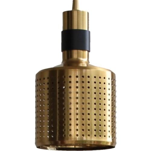 Nordic Design Modern LED Pendant Lamp Loft Decor Gold Iron Hanging Light Fixtures Dining Room Bar Indoor Lighting Luminaire