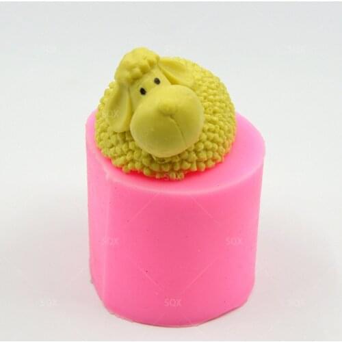 New Cute Sheep Silicone Fondant Mould Cake Decorating Baking Tools Kitchen Accessories SQ14206
