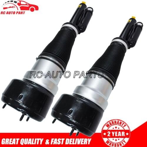 2Pcs Front Left Right 2 Matic AI Matic For Mercedes-Benz W221 Air shock absorber Air Pressure W221 S class 2213204913 2213209313