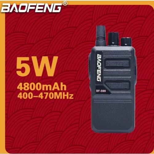 New Baofeng BF S99 Walkie Talkie 8W High Power Handheld Two Way Radio Dual Band FM Transceiver Update of BF-888S bf888s Intercom