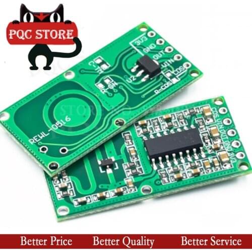 RCWL-0516 microwave radar sensor module Human body induction switch module Intelligent sensor