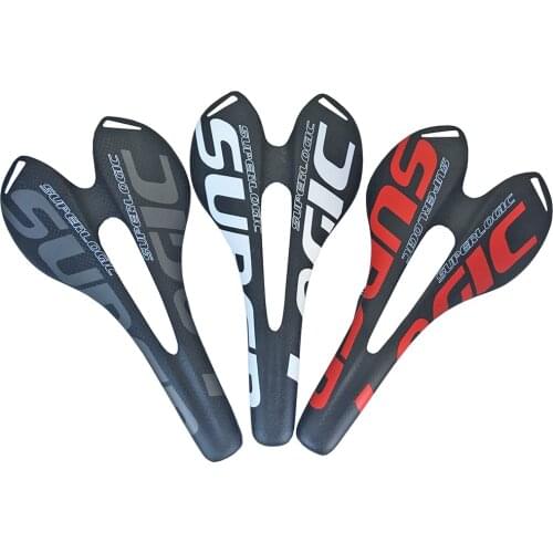 Superlogic carbon fiber road mountain bike Cycling Bicycle Parts Bicycle Saddle cushion 270*141mm 3k matte front sella sillin