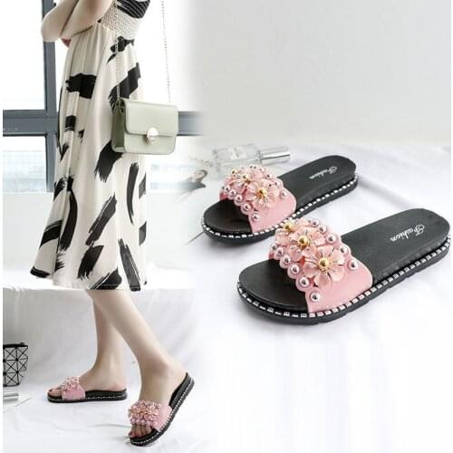 Shoes Women Slippers Slippers Womens Summer New Fashion Sandals Sandales Femmes